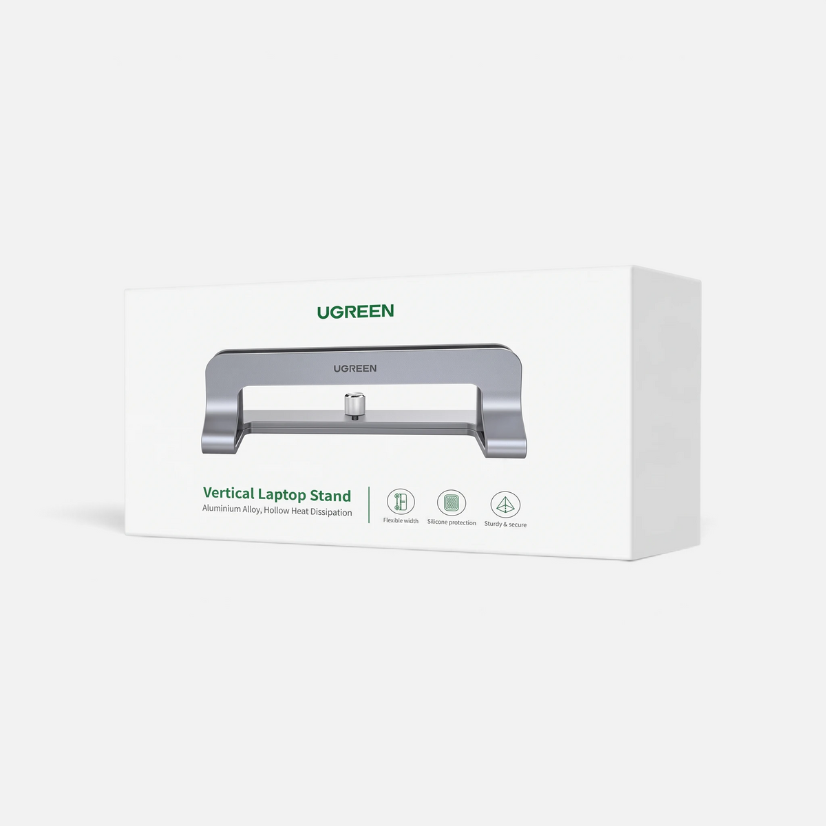 Ugreen vertikalt laptopstativ med original produkteske