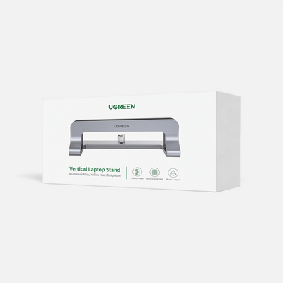 Ugreen vertikalt laptopstativ med original produkteske