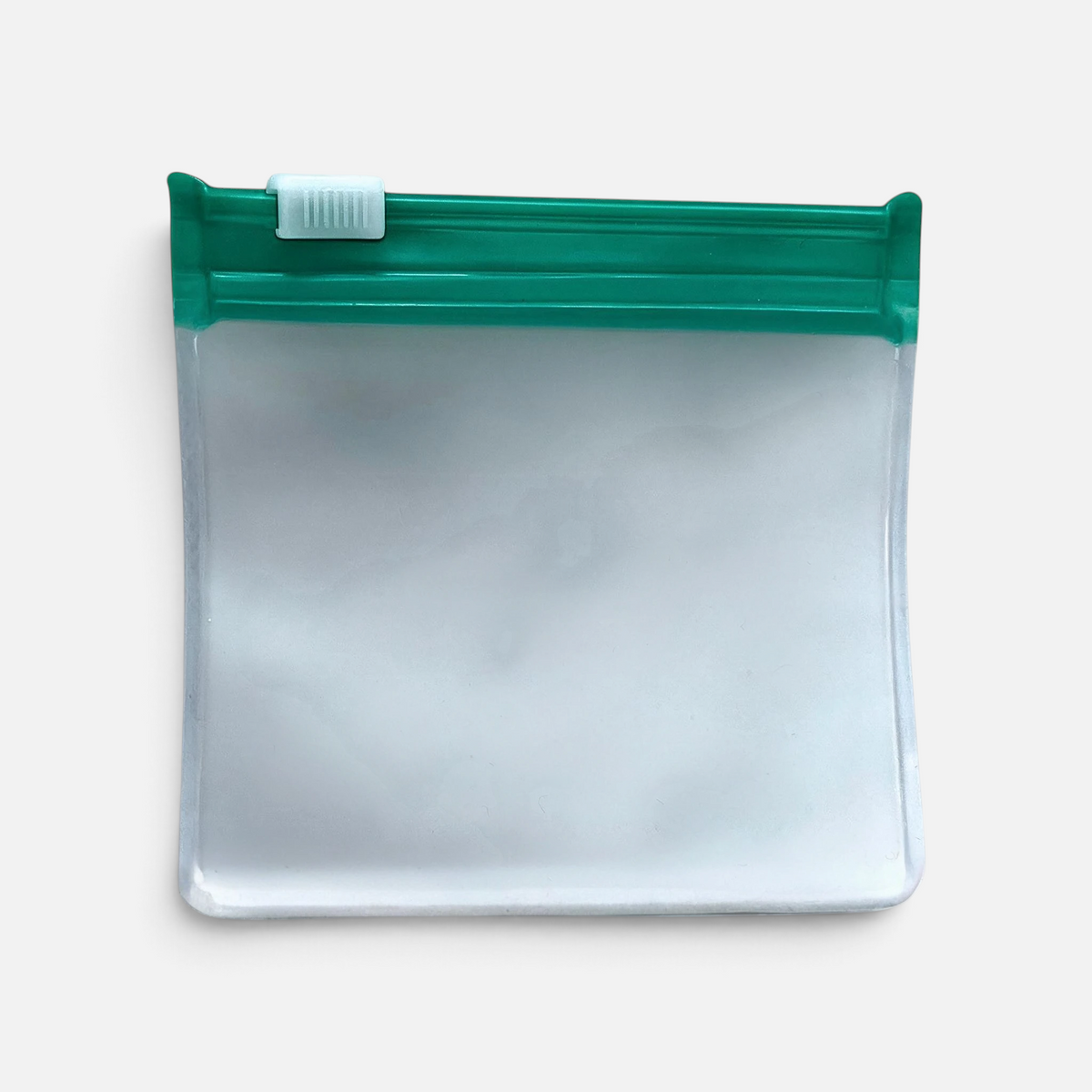 Bilde av plastlomme fra forsiden i høy oppsløsning i mint farge.